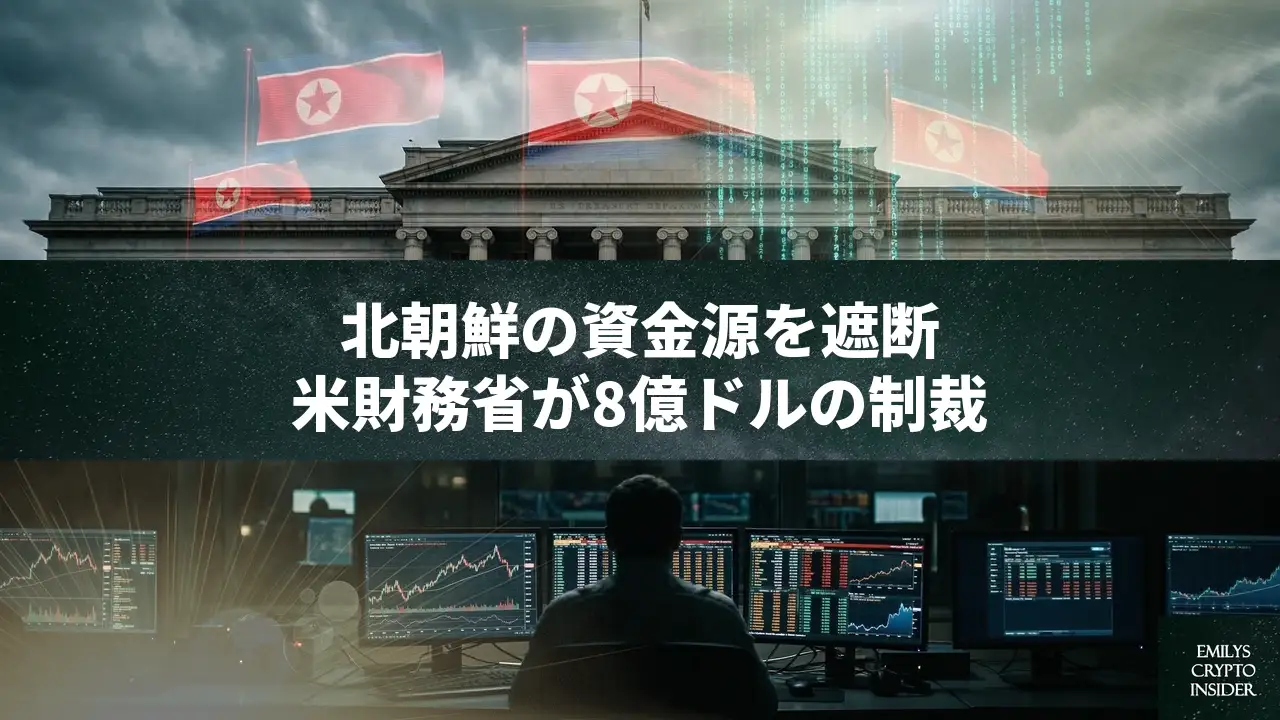 米財務省、北朝鮮の8億ドル規模資金洗浄に関与したIT支援者を制裁対象に
