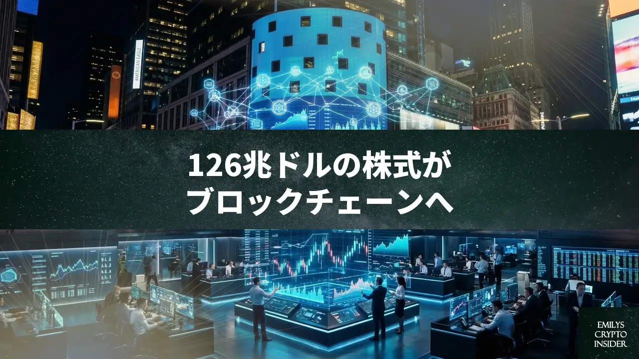 126兆ドルの株式市場がブロックチェーンへ　NasdaqとICEが描く「エブリシング・エクスチェンジ」の正体