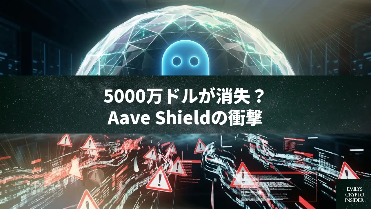 Aaveが「Aave Shield」導入へ、5,000万ドルの誤スワップ事故を受けユーザー保護を強化