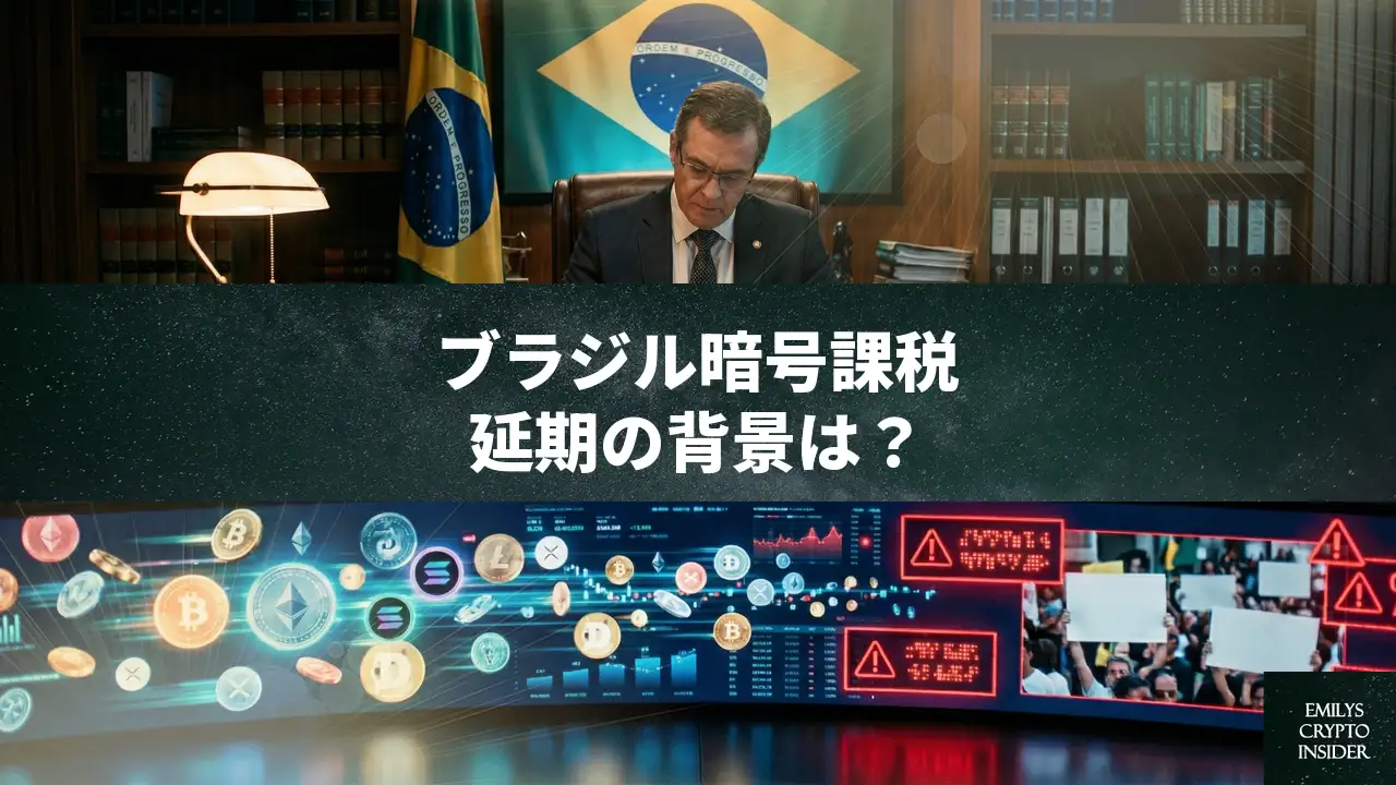 ブラジル財務相が暗号資産取引への課税案を延期——選挙年を考慮し業界の反発も