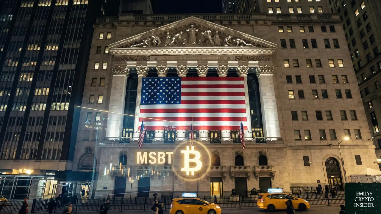 モルガン・スタンレー独自のビットコインETF「MSBT」とは