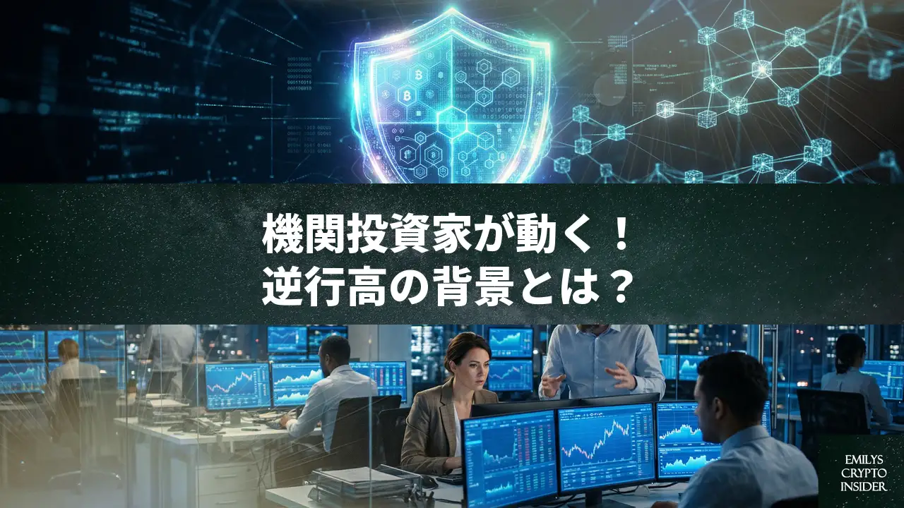 OndoとCantonが逆行高——ビットコイン下落局面で機関投資家マネーが動く理由