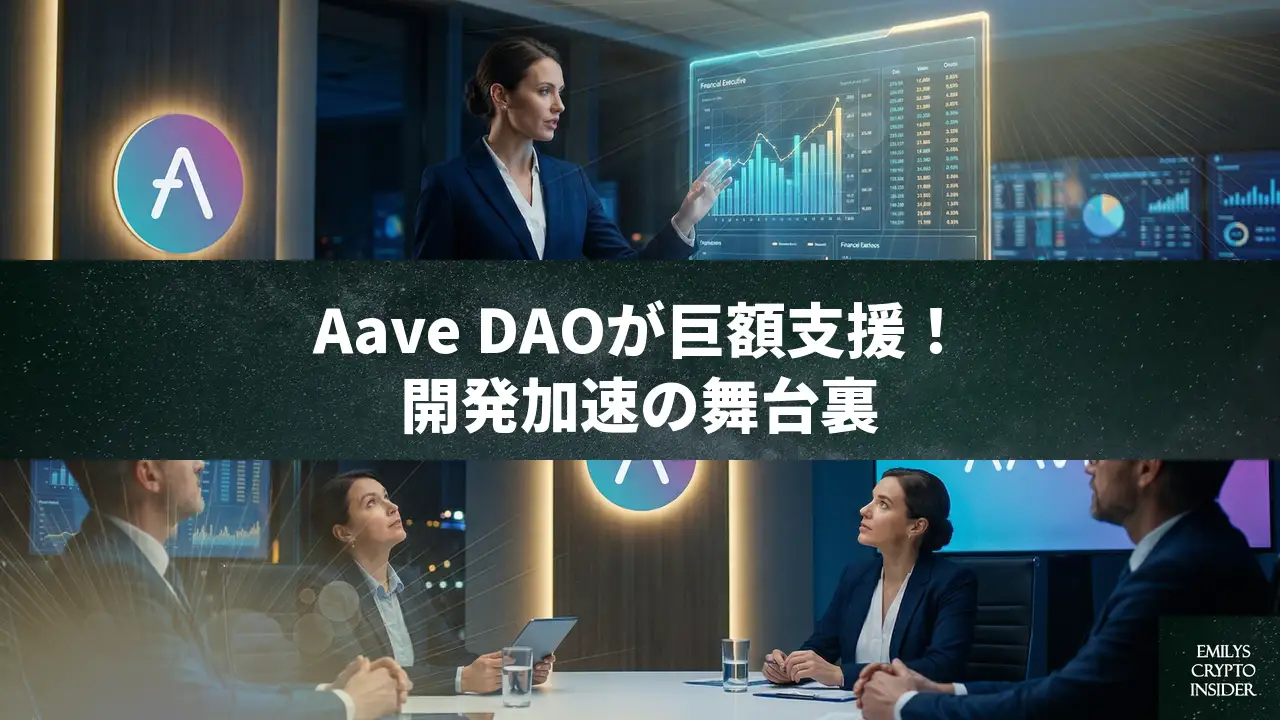 Aave DAOが2500万ドルの巨額資金を承認。Aave Will Winで描くDeFiの未来