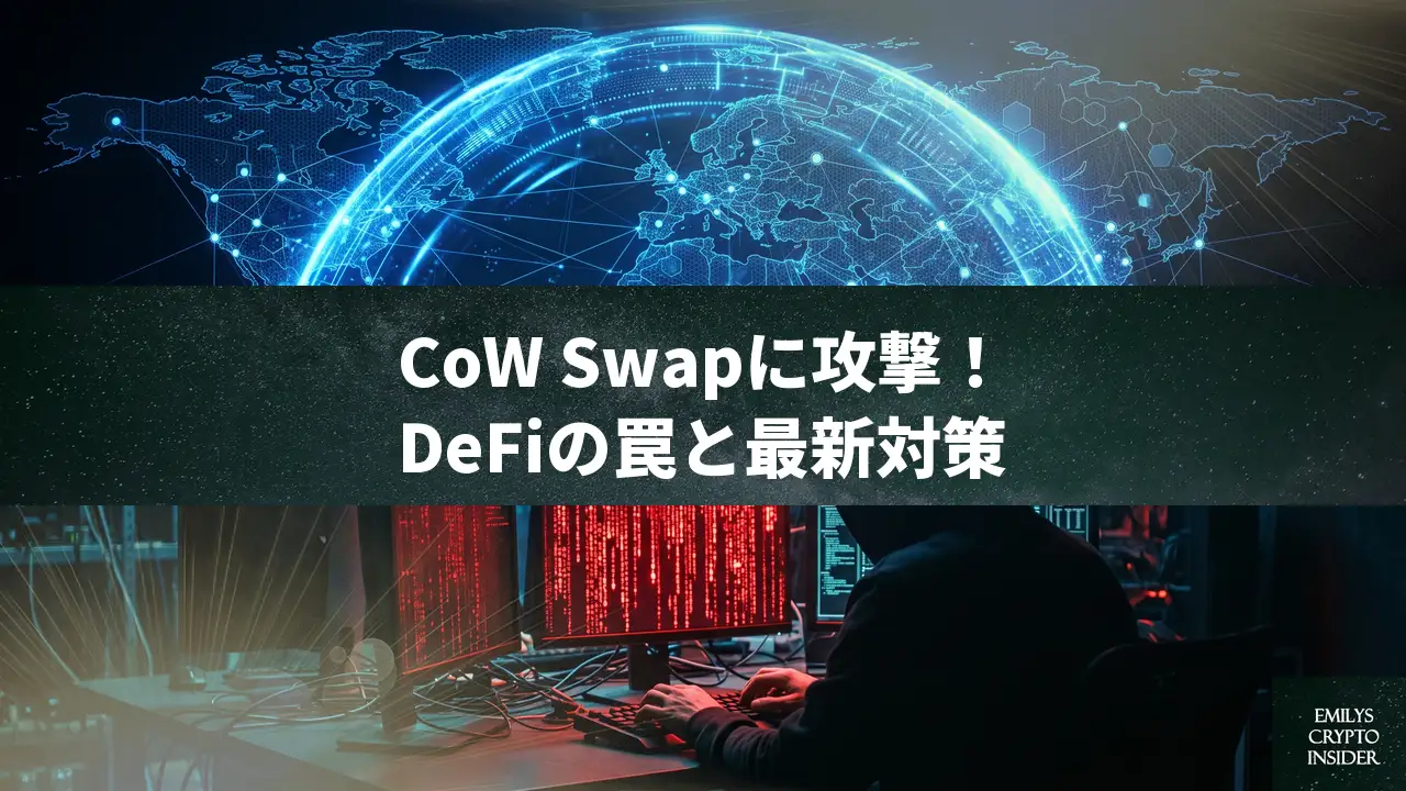CoW SwapがDNSハイジャック被害、DeFiフロントエンドの脆弱性とイーサリアム財団の新たな対策
