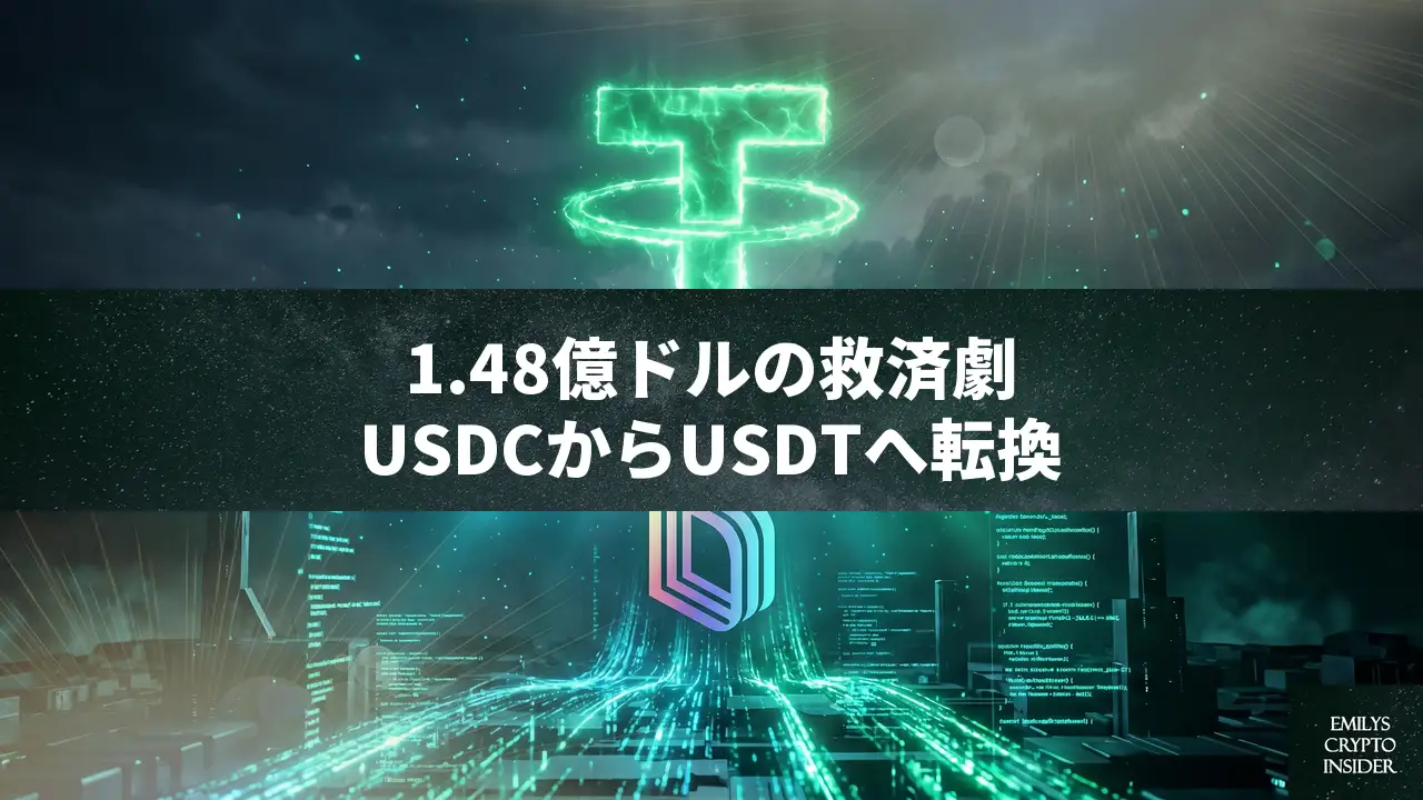 Drift ProtocolがTetherから1.48億ドルの救済資金を確保、決済通貨をUSDCからUSDTへ全面転換