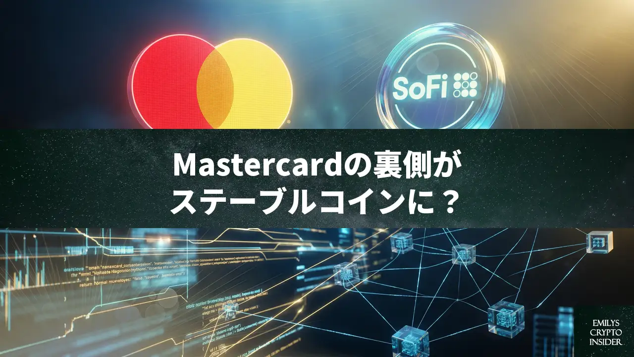 Mastercardがステーブルコイン決済を本格導入、SoFiUSD活用で銀行間清算をデジタル化
