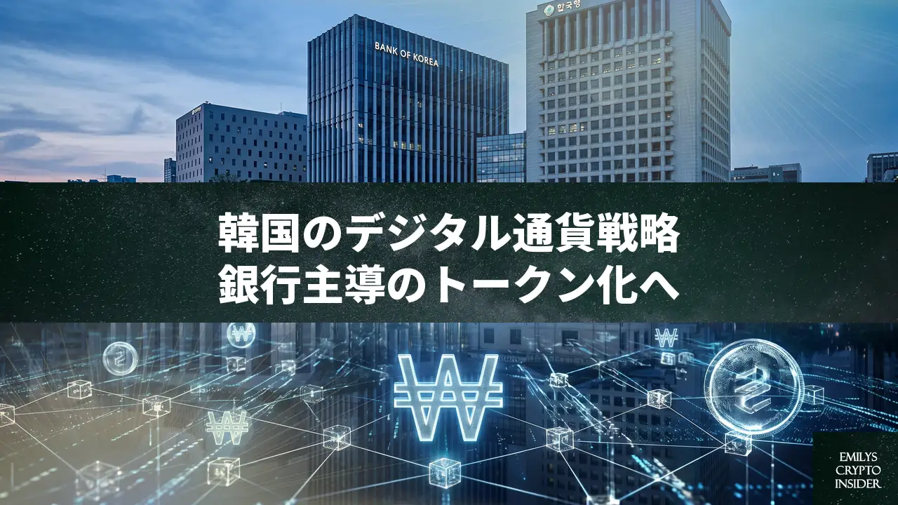 韓国銀行の新総裁がデジタル通貨戦略を表明。CBDCと預金トークン重視でステーブルコインは言及せず
