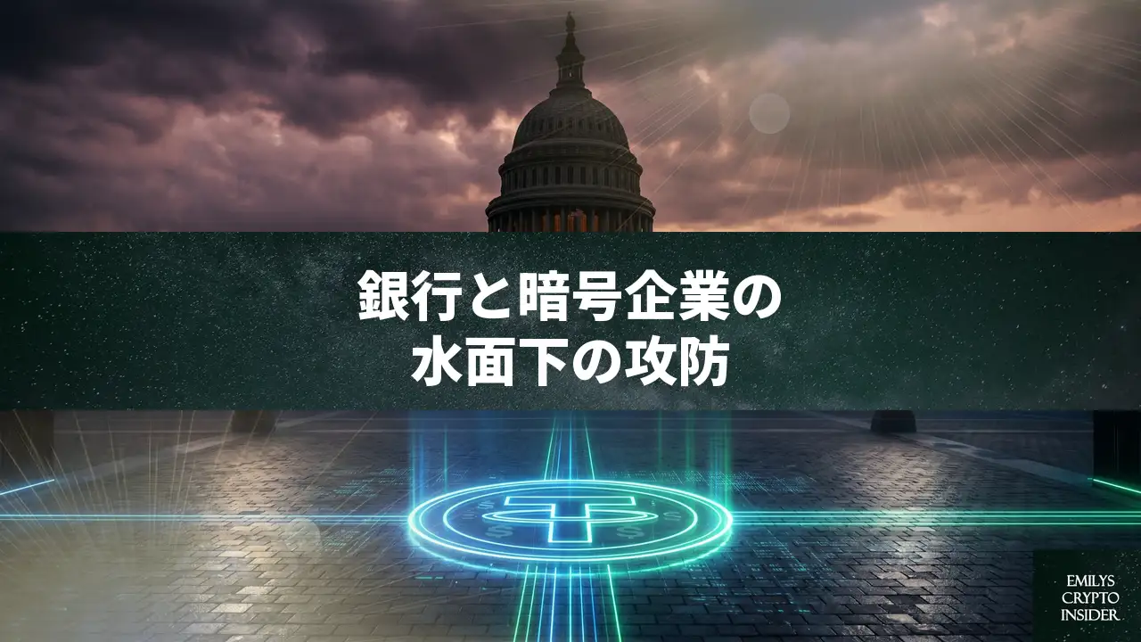 米銀行業界がステーブルコイン規制の遅延工作、銀行免許取得へ動くAgora