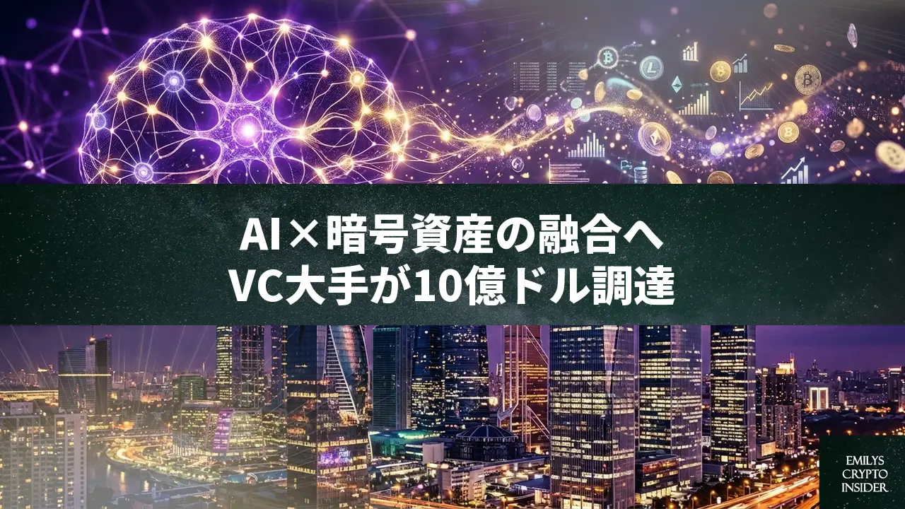 Haun Venturesが10億ドル調達、AIエージェント特化で暗号資産に新たな局面