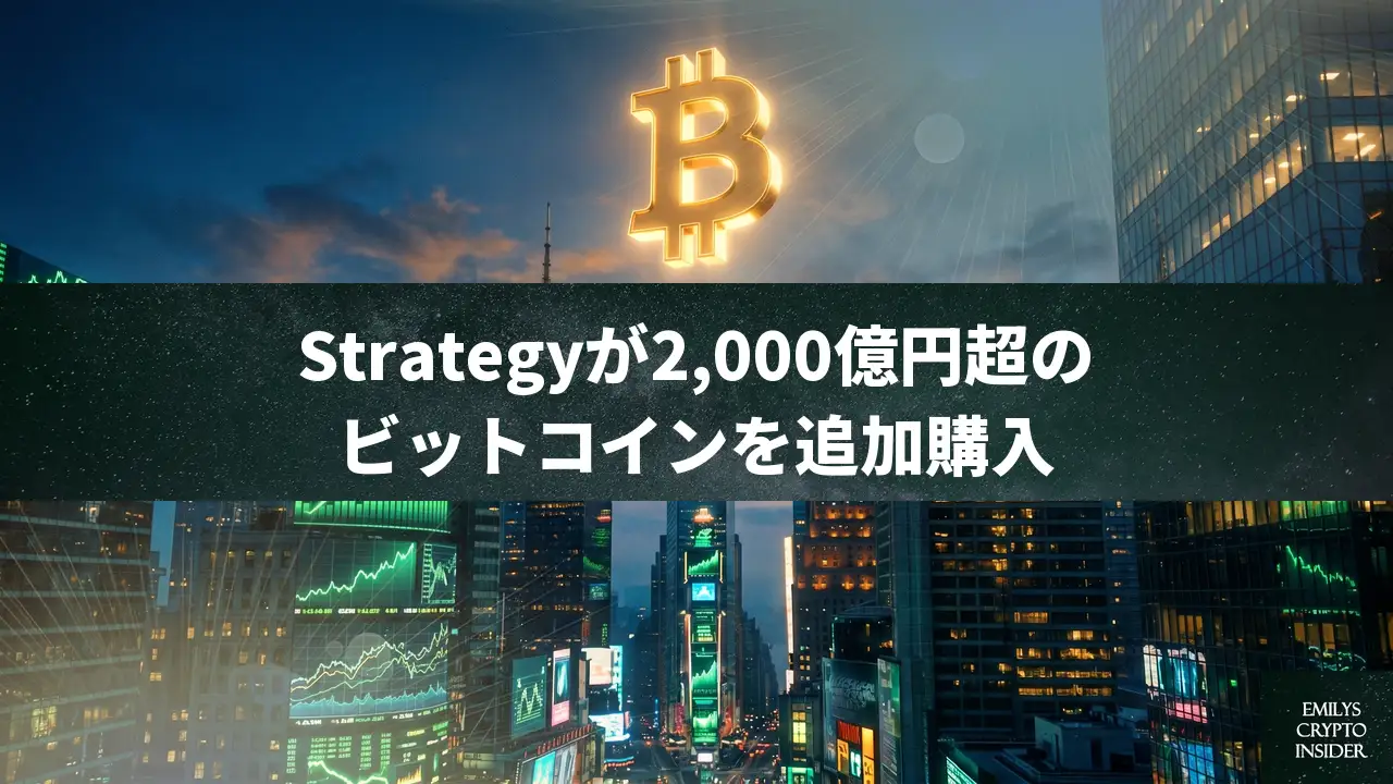Strategyが約20億ドルのBTC追加購入、保有総額は843,738BTCに