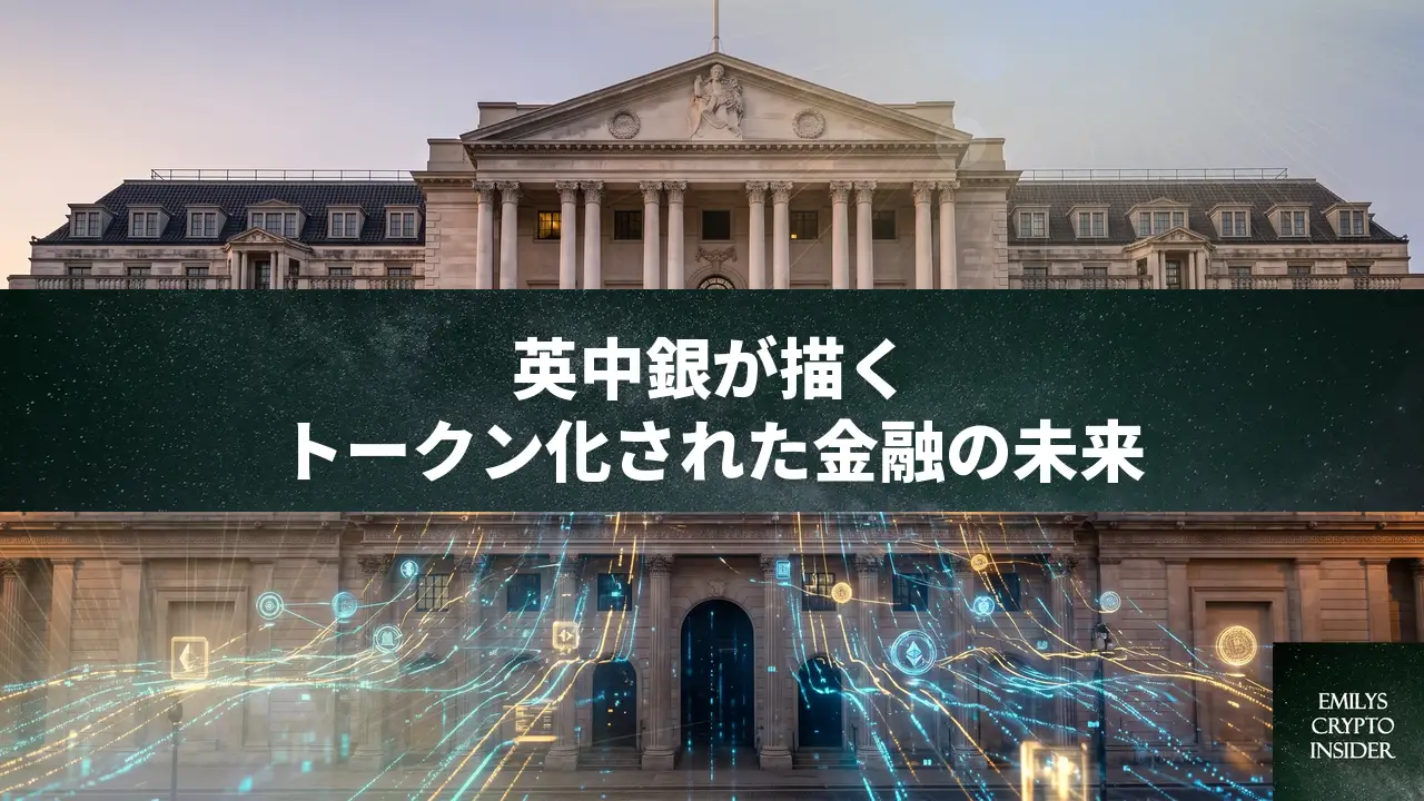 英中銀がトークン化戦略を発表、ステーブルコイン規制と次世代決済網を構築