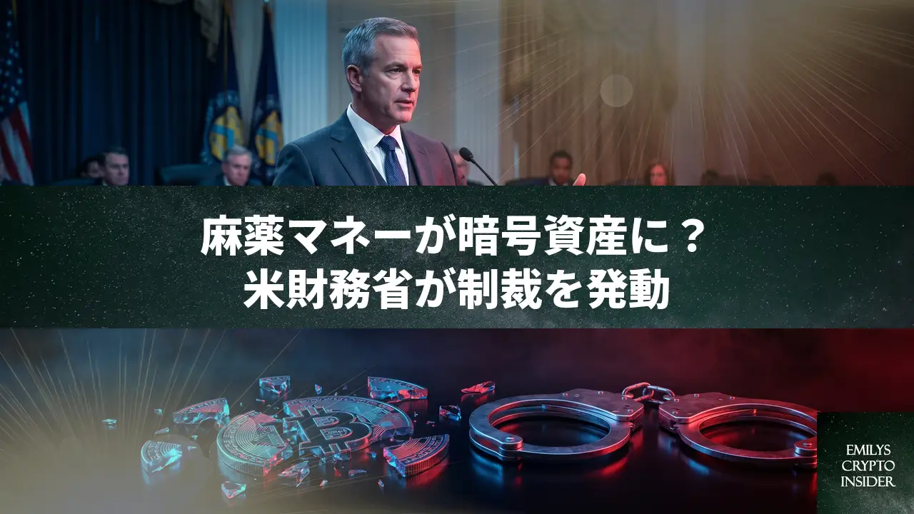 米財務省、シナロア麻薬組織の仮想通貨マネロン網に制裁