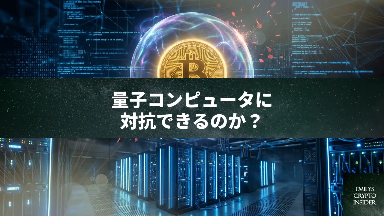 量子コンピュータでもビットコインは安全？中本聡の資産を守る新技術