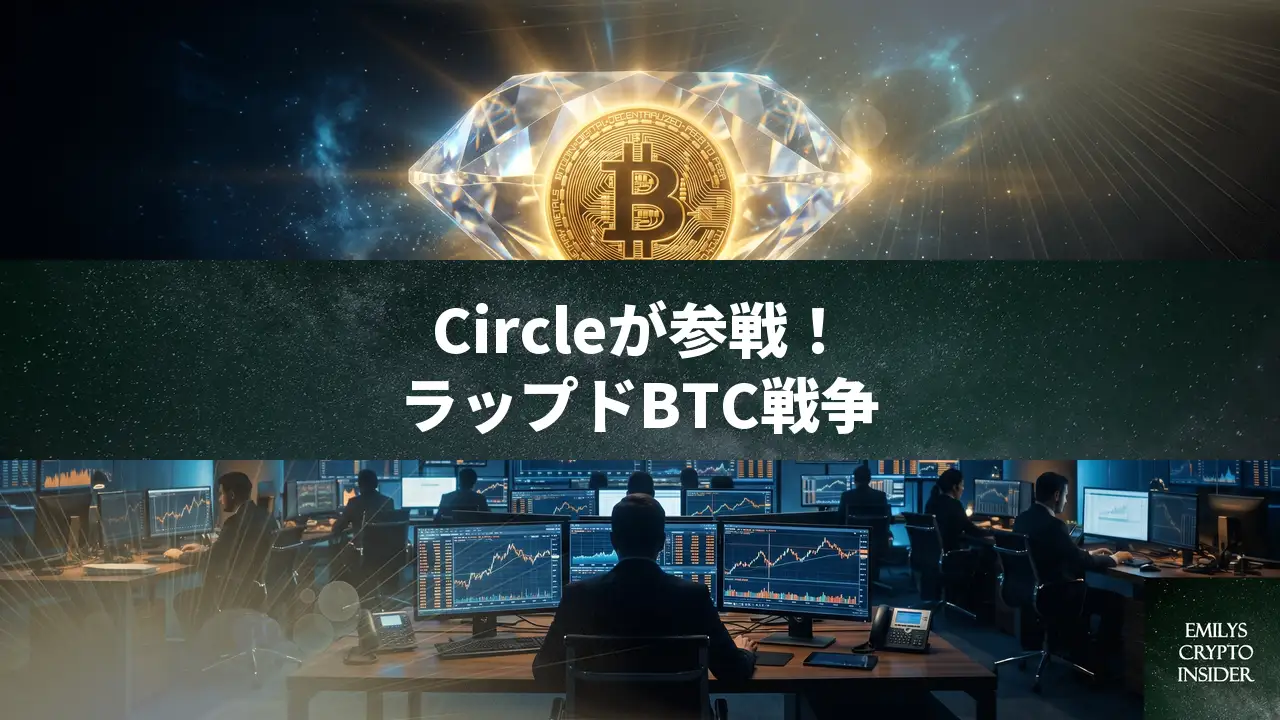 CircleがcirBTCをイーサリアムでローンチ、ラップドビットコイン市場に参戦
