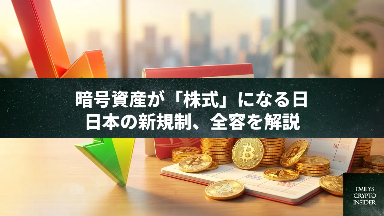 日本、暗号資産を「株式並み」規制へ、税制優遇とETF解禁に道