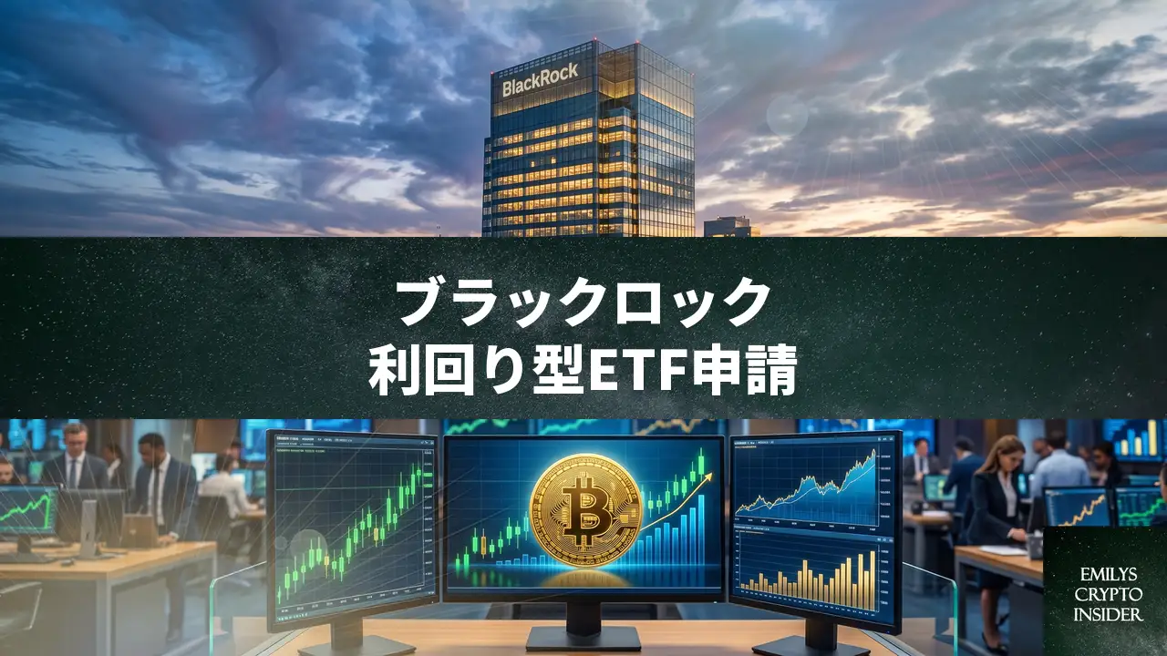 ブラックロックが利回り型ビットコインETFを申請、来週にもローンチか