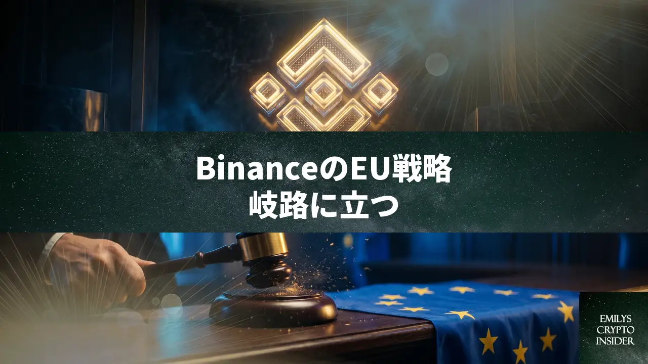 BinanceのMiCA申請、ギリシャ当局が拒否か。EU規制の岐路に立つ