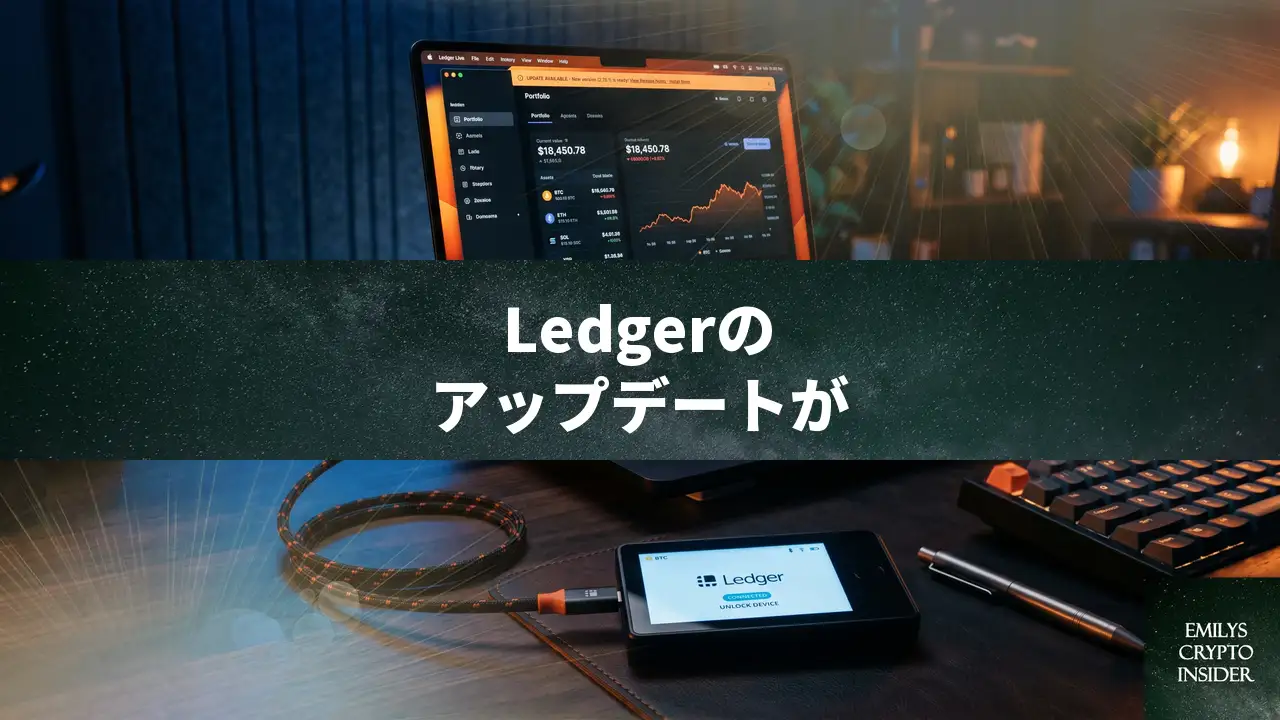Ledger Flexのアップデートが反応しない時の原因と直し方