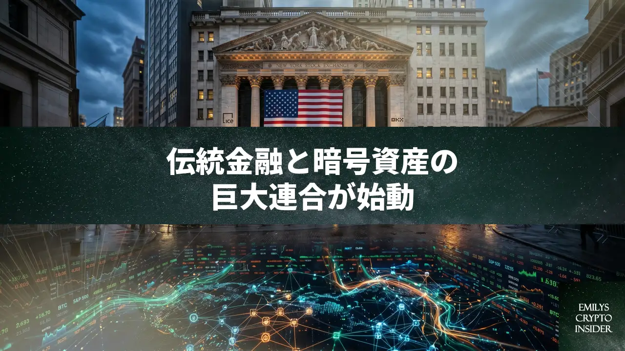 NYSE親会社ICEとOKXが合弁設立、トークン化株式で市場融合へ