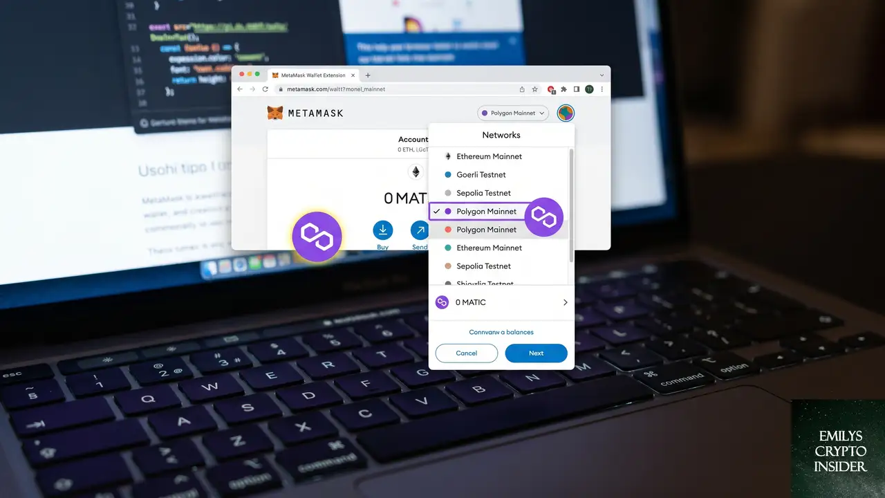 MetaMaskのネットワーク設定を接続先に合わせる方法