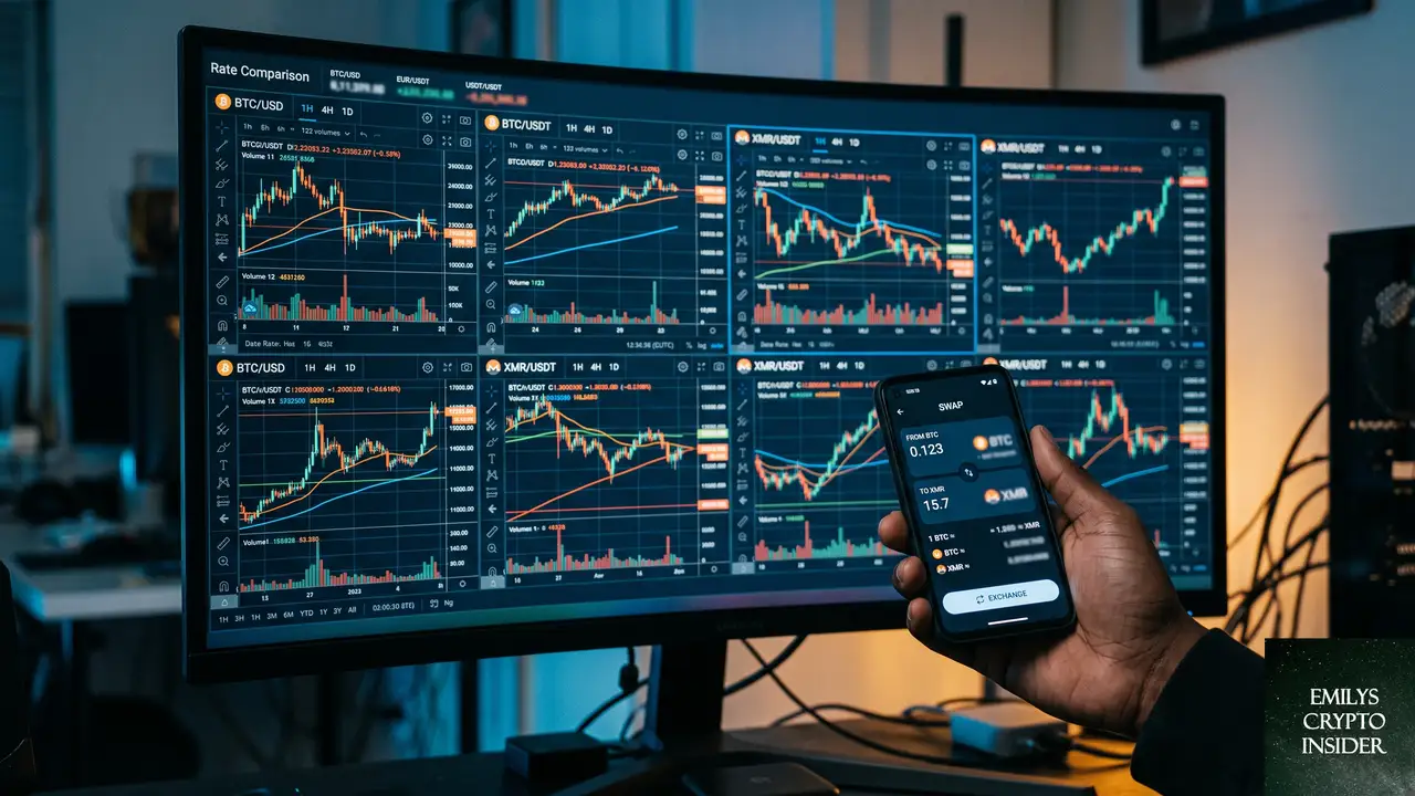BTCとXMRの交換レートが大きく変わるのはなぜか