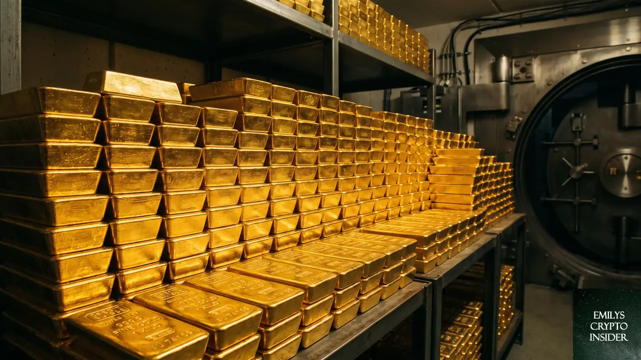 Tetherの23億ドル規模の金準備が動き出す