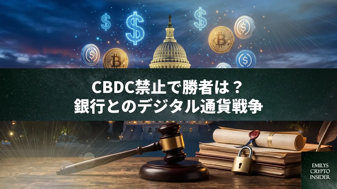 議会がCBDCを2030年まで禁止、ステーブルコインに追い風も銀行トークン化預金が対抗馬