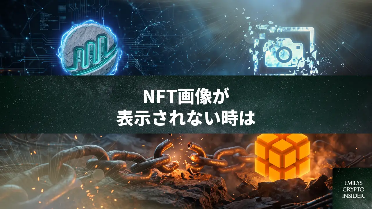 EtherscanでNFTの画像が表示されない原因と直し方