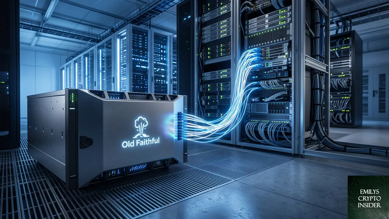 Old Faithful のアーカイブから台帳データを取得する