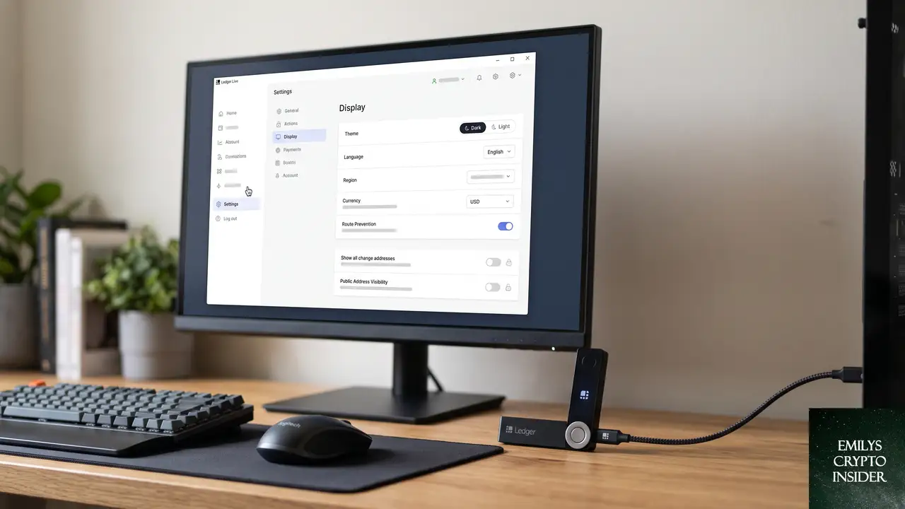 Ledger Live でアドレス非短縮表示にする回避策はあるか