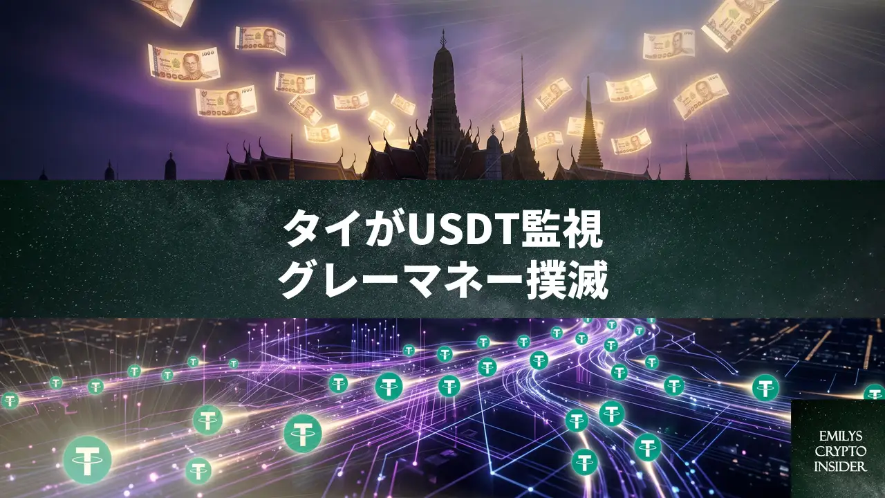 タイ中央銀行がUSDT監視強化、グレーマネー取り締まりへ