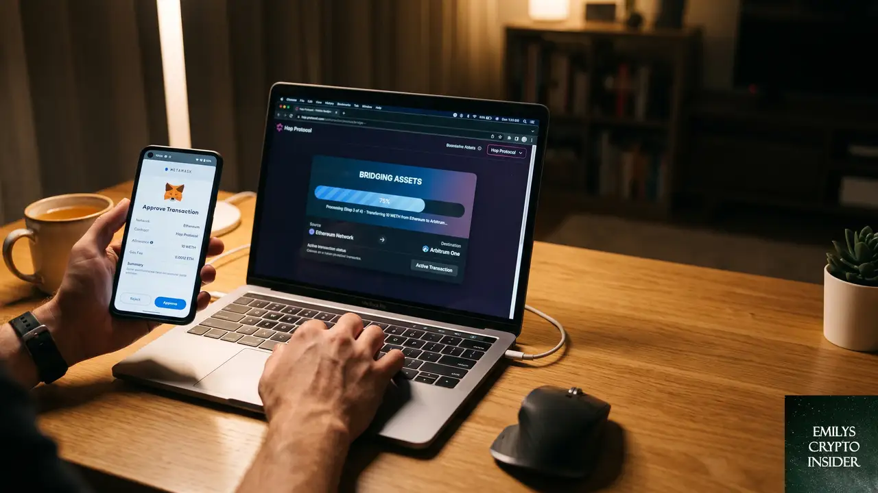 Robinhood Bridgeで資産を移動する手順