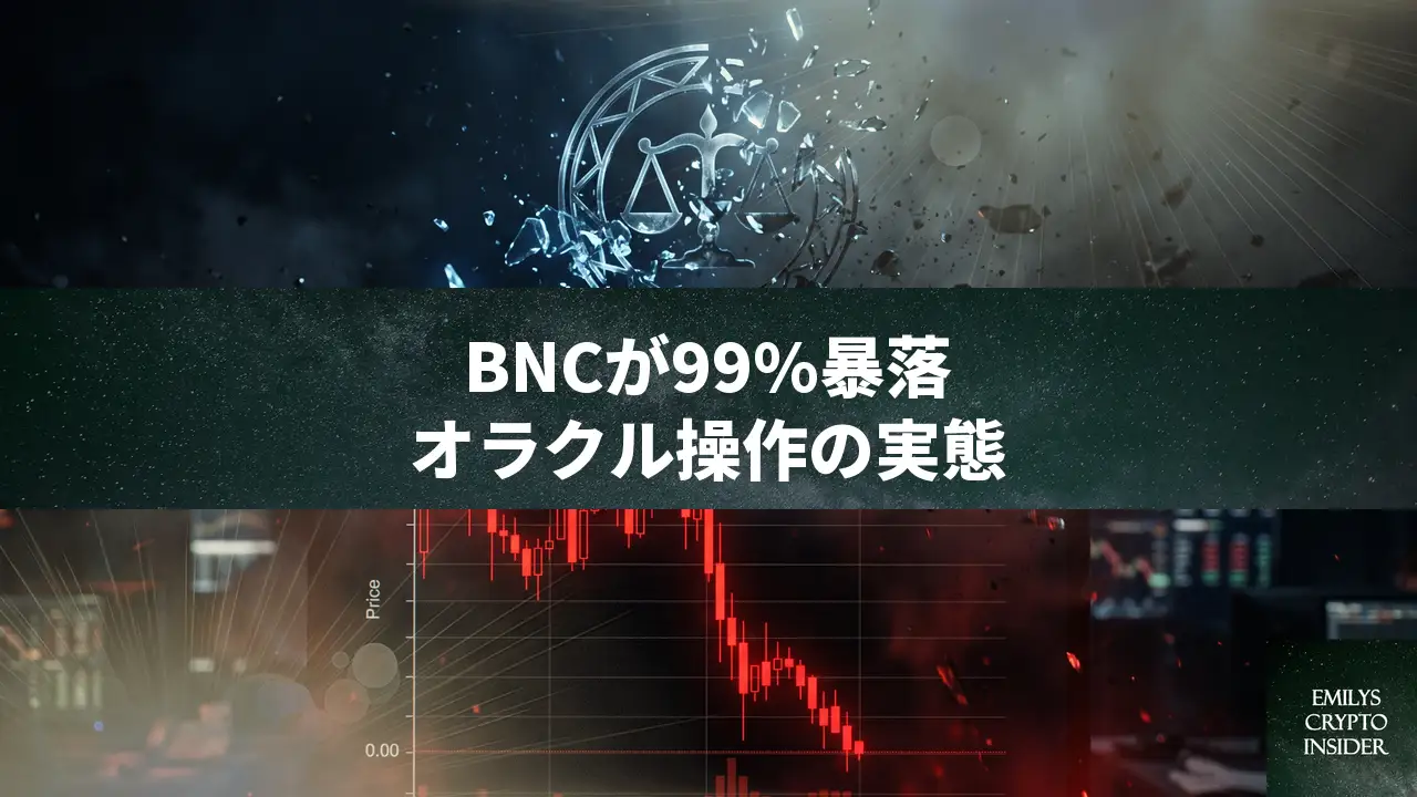 Balance Coinが99%暴落、915Kドルの攻撃で0.001ドル台に