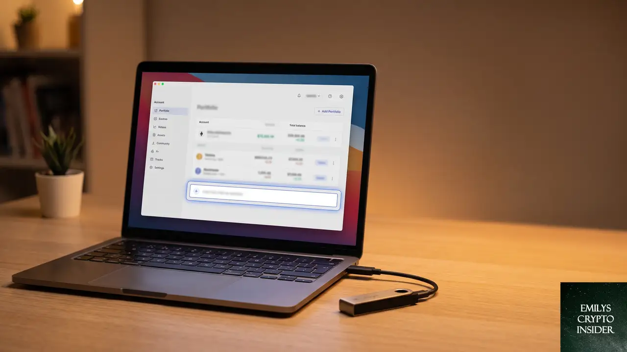 Ledger LiveにERC-20トークンを手動で追加する手順