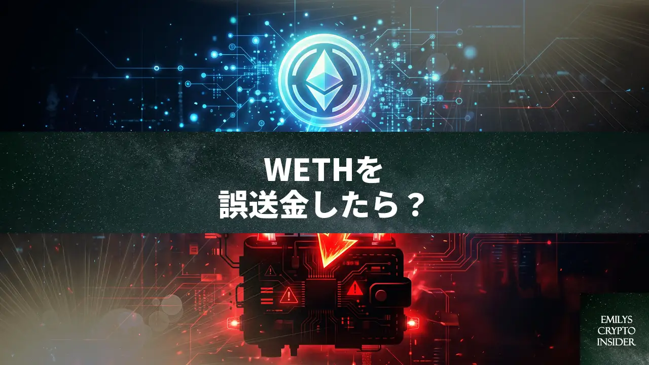 WETHを誤送金した時の回収方法と取引所への問い合わせ手順