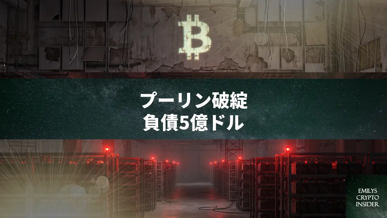 ビットコインマイニング大手プーリンがChapter 11破産申請、負債最大5億ドル