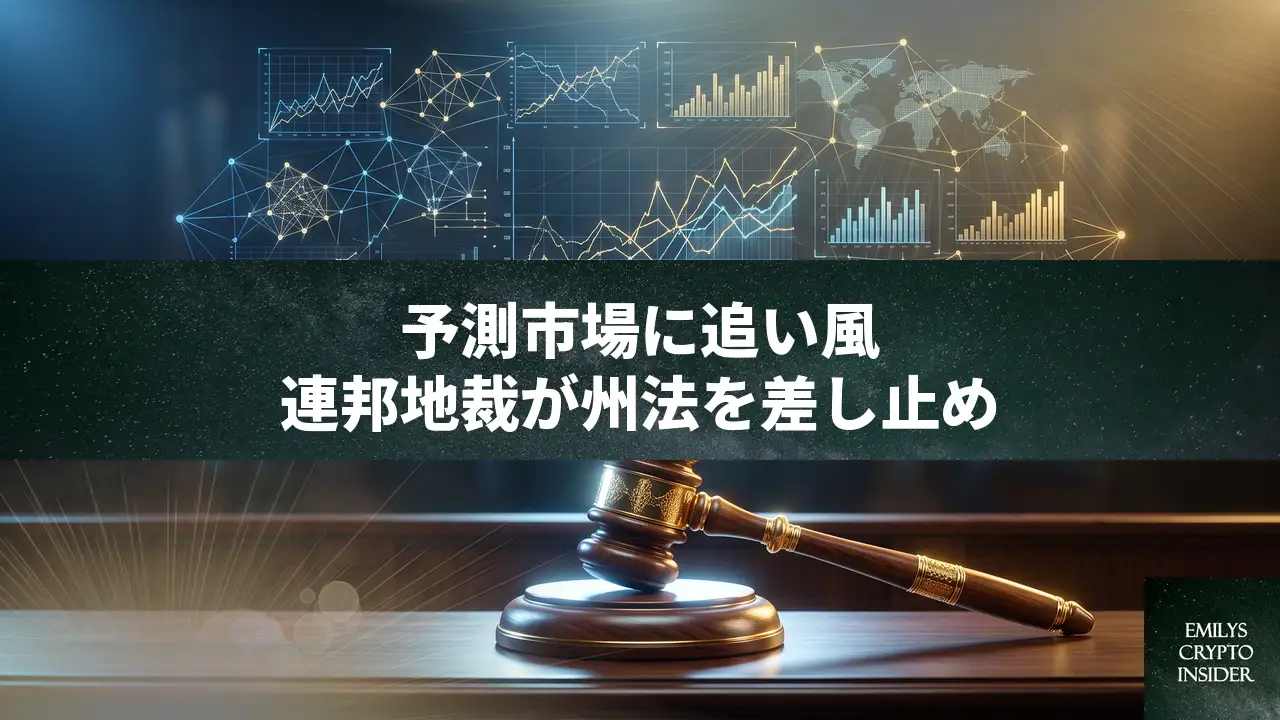 米連邦地裁、ミネソタ州の予測市場禁止法を差し止め。連邦法優位の判断