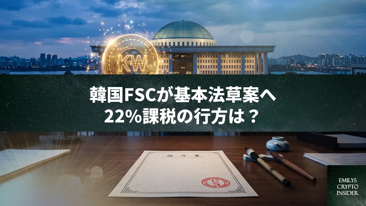 韓国、ステーブルコイン法制化へ。野党は仮想通貨税の廃止を推進