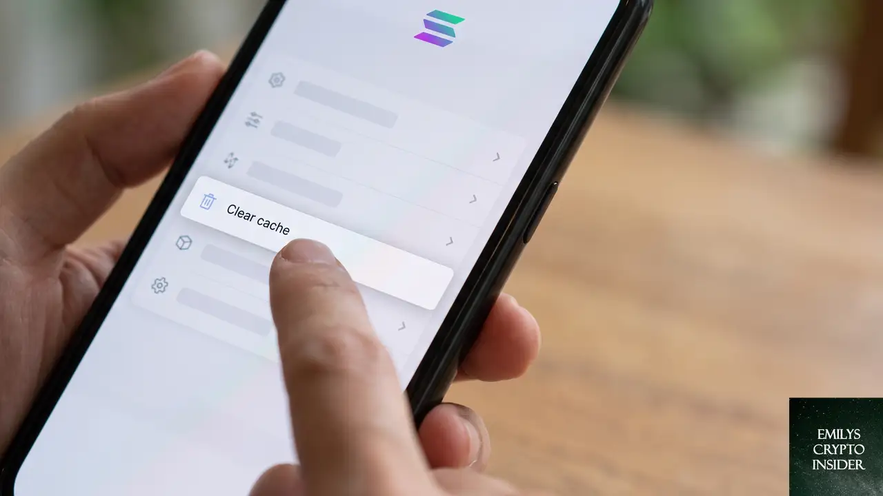 Ledger LiveのキャッシュをクリアしてSolana残高を再表示させる手順