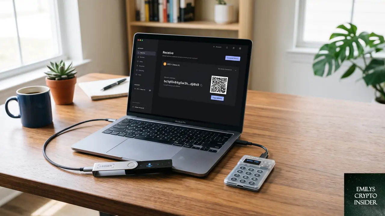コールドカードからLedgerへの安全な送金方法