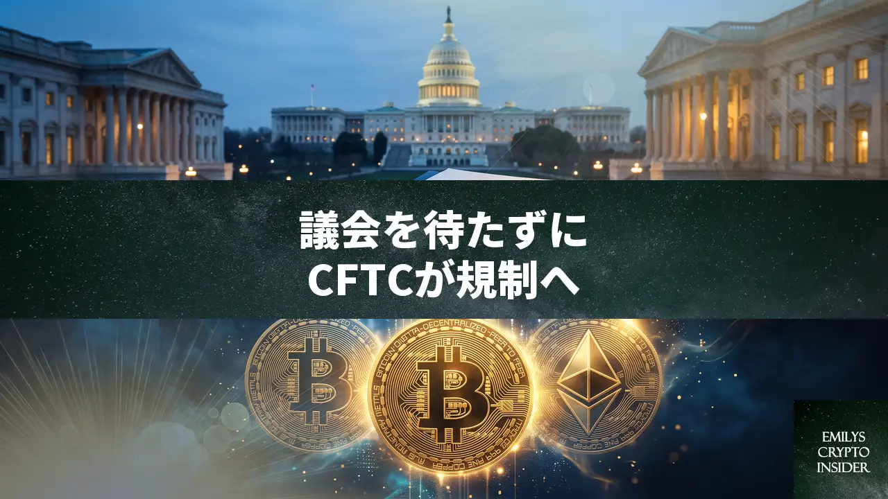 CFTC委員長、CLARITY法不成立でも独自規制を推進へ