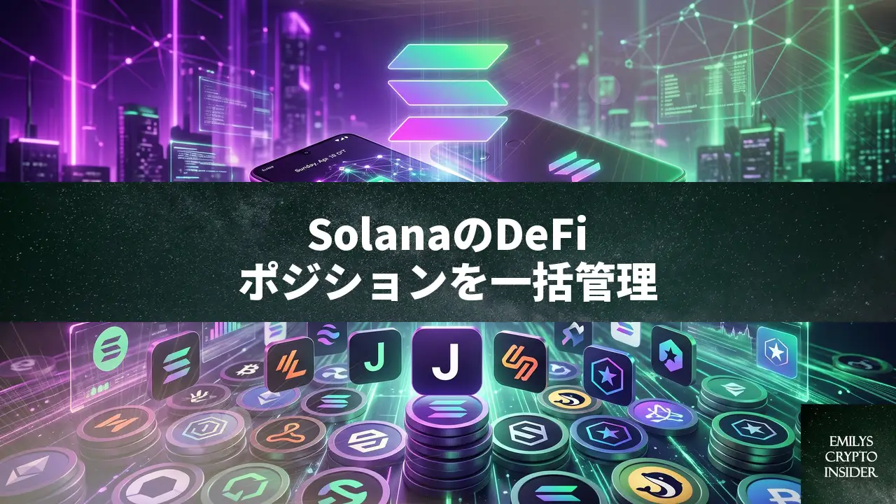 Solanaの複数DeFiポジションを一括管理できるポートフォリオトラッカー