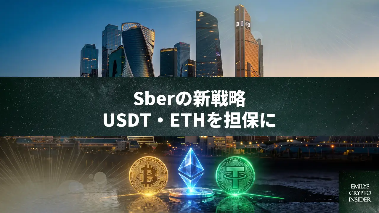 露大手SberがUSDTとETHのローン担保受付へ。デジタルルーブル需要は懐疑的