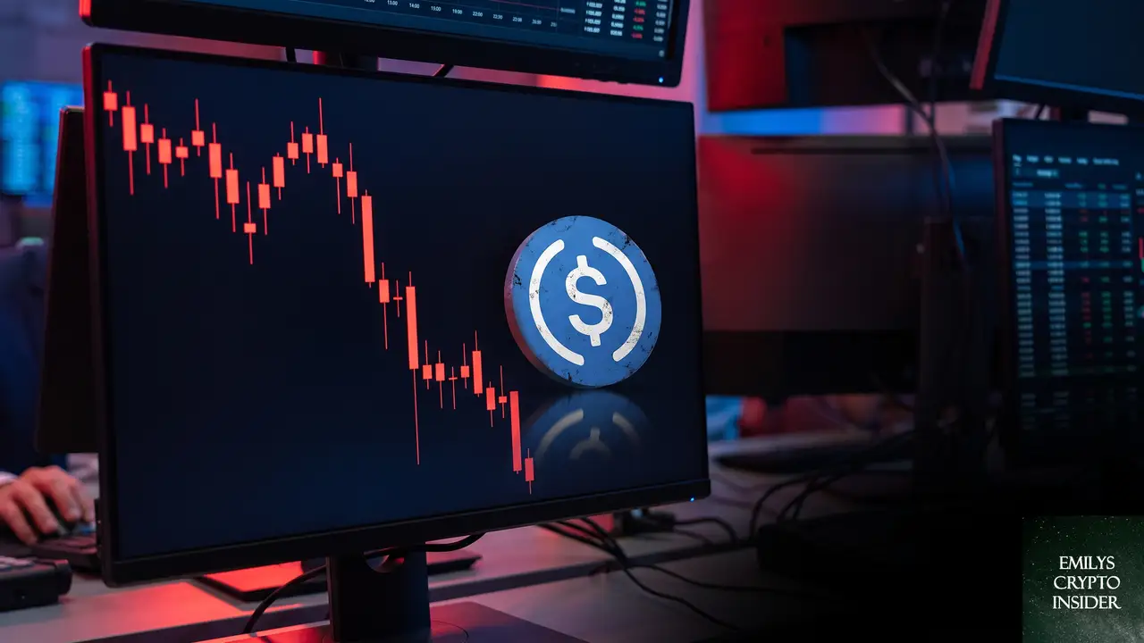 USDC発行元Circleの株価が4%超下落