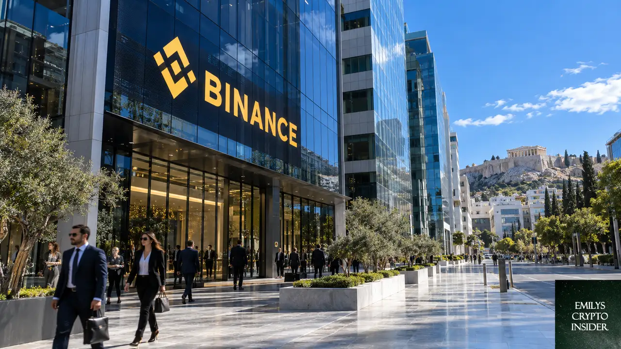 Binanceの反応とギリシャ申請の経緯