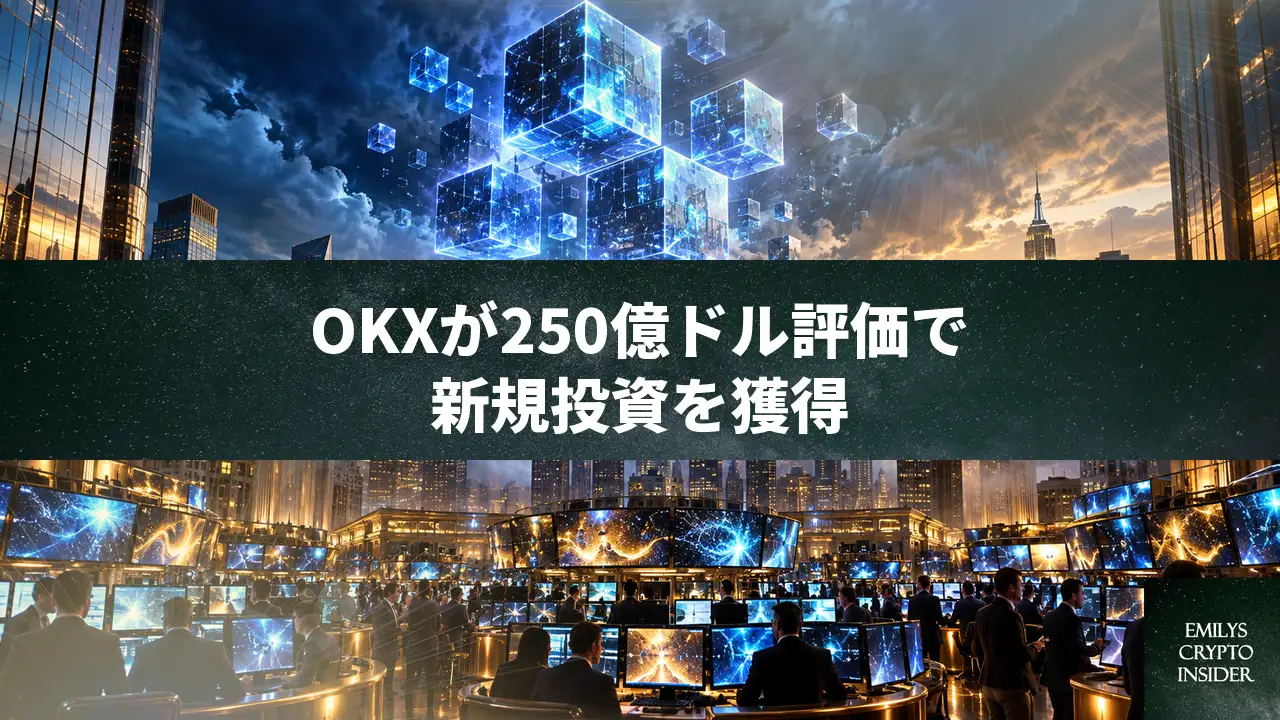 OKXがスタンチャートやリップルから資金調達、暗号資産取引所から金融プラットフォームへ転換
