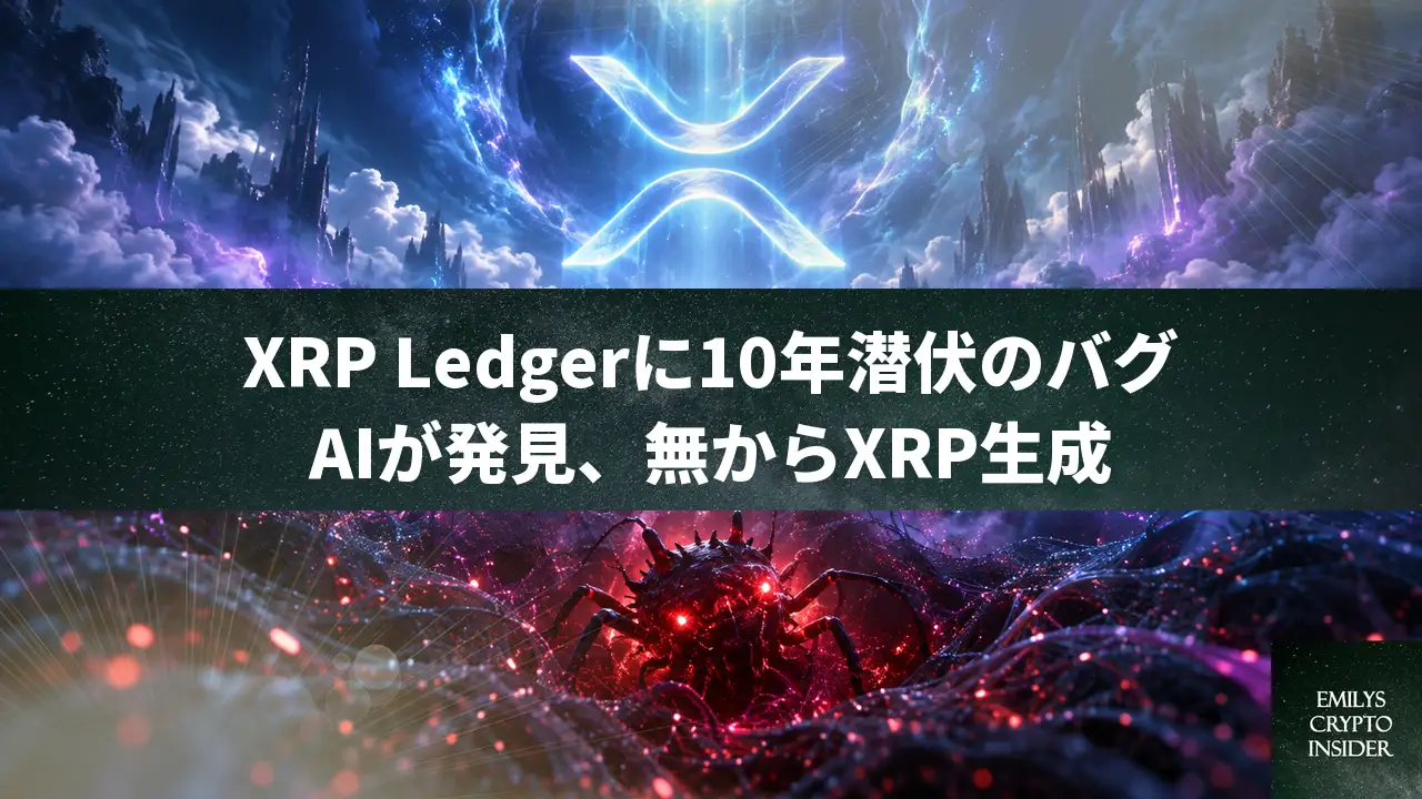 XRP Ledgerに2015年からの深刻なバグ、無からXRPを生み出す脆弱性を修正