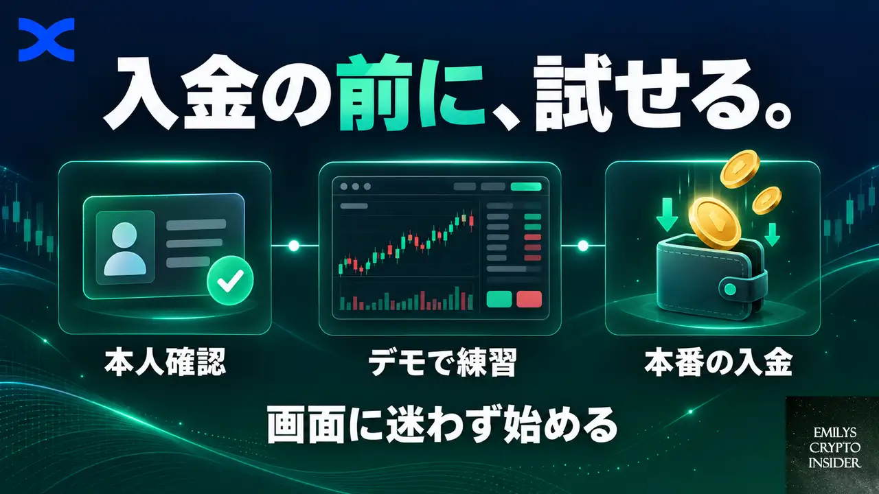入金の前に、BingXの操作を試すことはできるのか