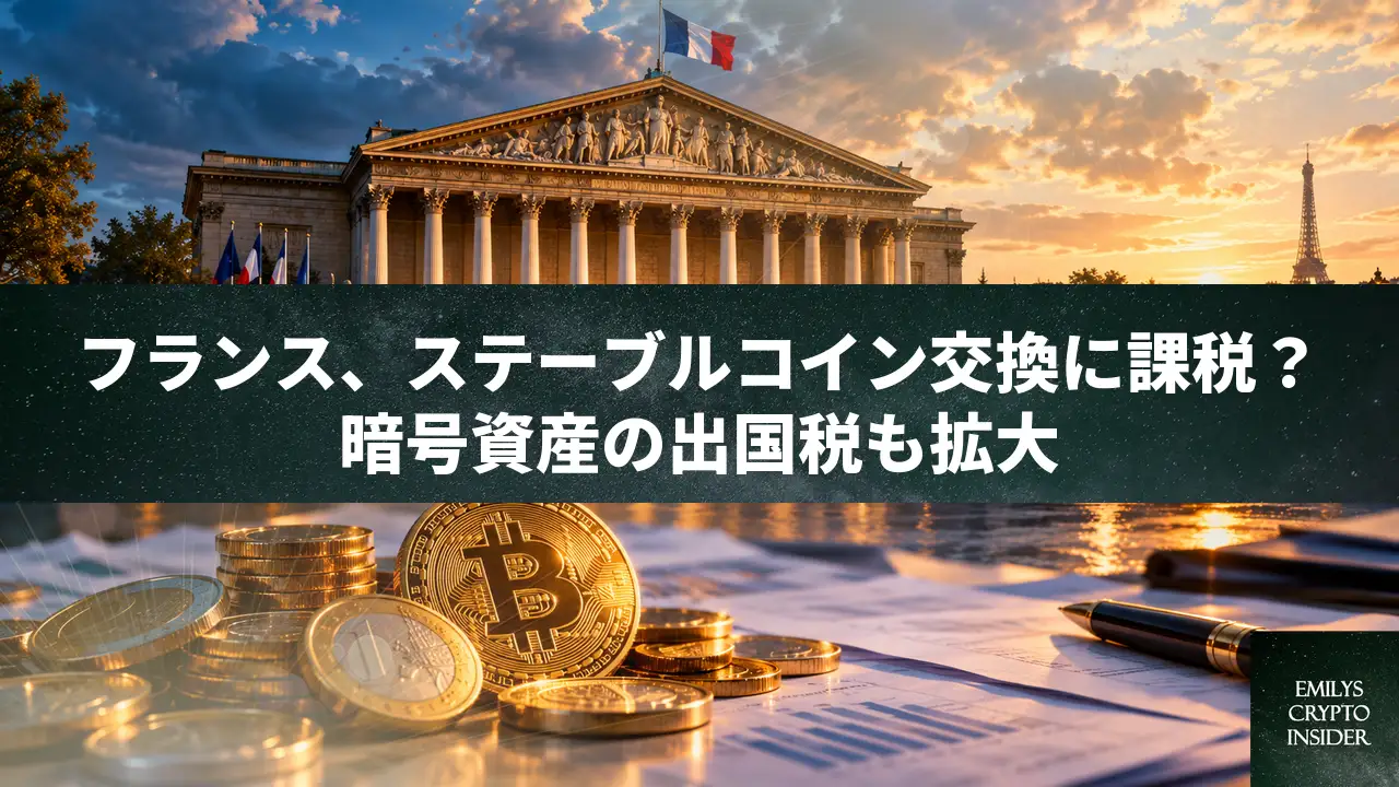 フランス財政委、ステーブルコイン交換課税案を採択も予算歳入は否決