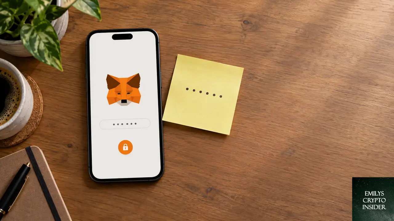 MetaMaskパスワードと混同していないか確認する